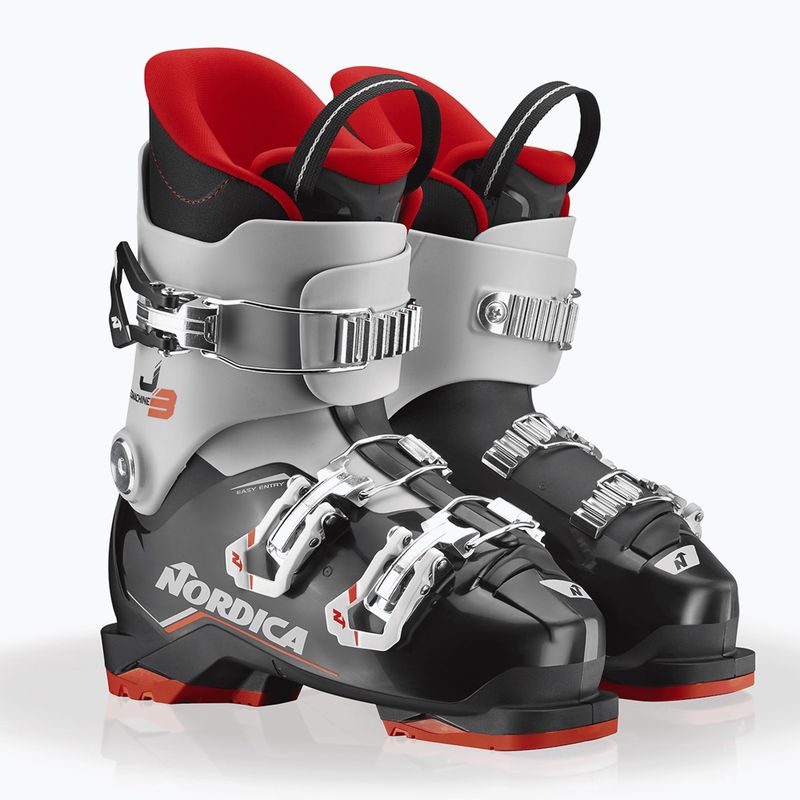 Детски ски обувки Nordica Speedmachine J 3 black/grey/red 7