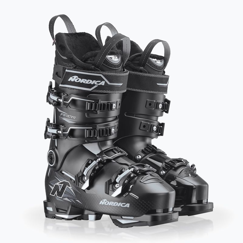 Дамски ски обувки Nordica Pro Machine 3 95 W GW black/light blue/white 7