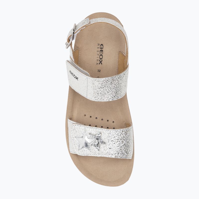 Младежки сандали Geox Costarei silver 5