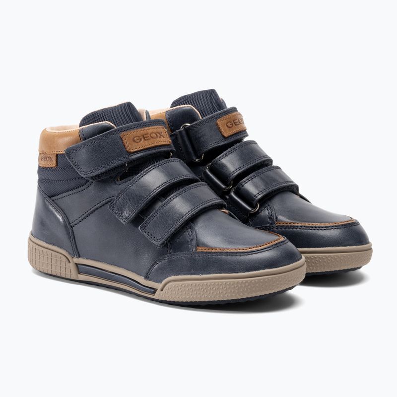 Детски обувки Geox Poseido navy/cognac 4