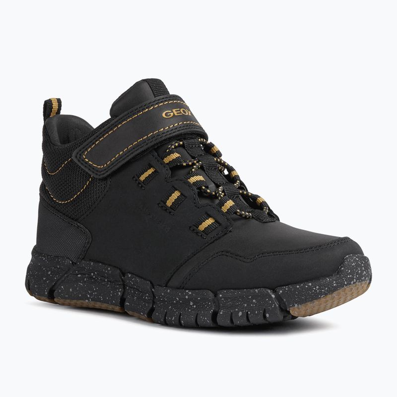 Младежки обувки Geox Flexyper ABX black/dark yellow 8