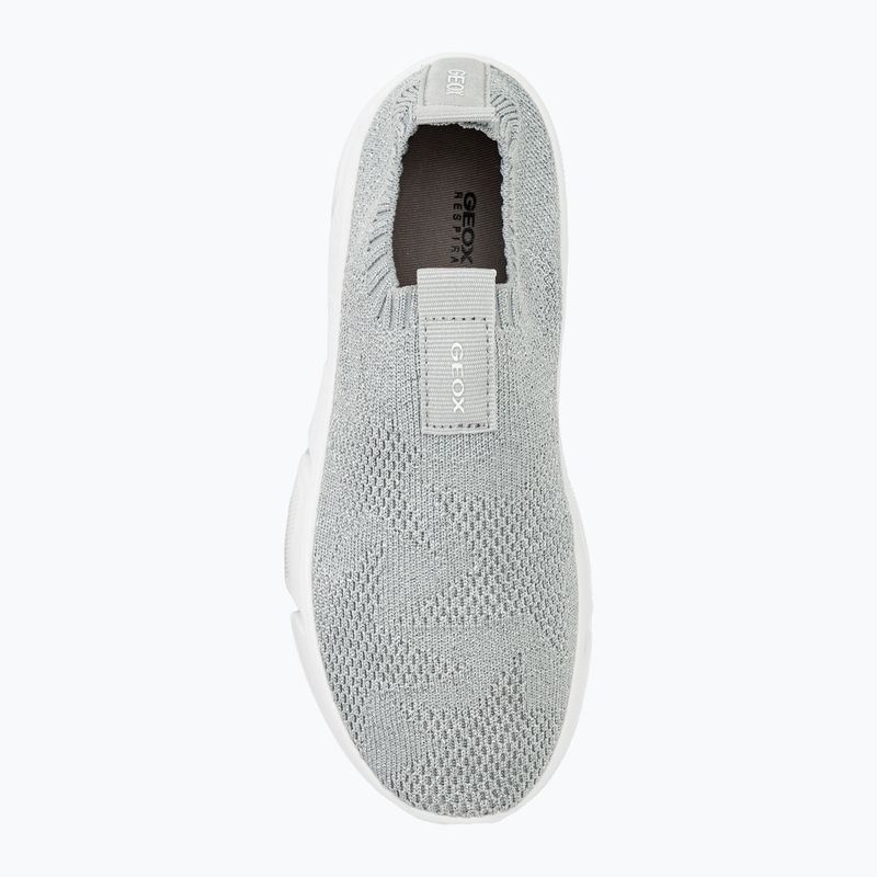 Mладежки обувки Geox Aril silver 5