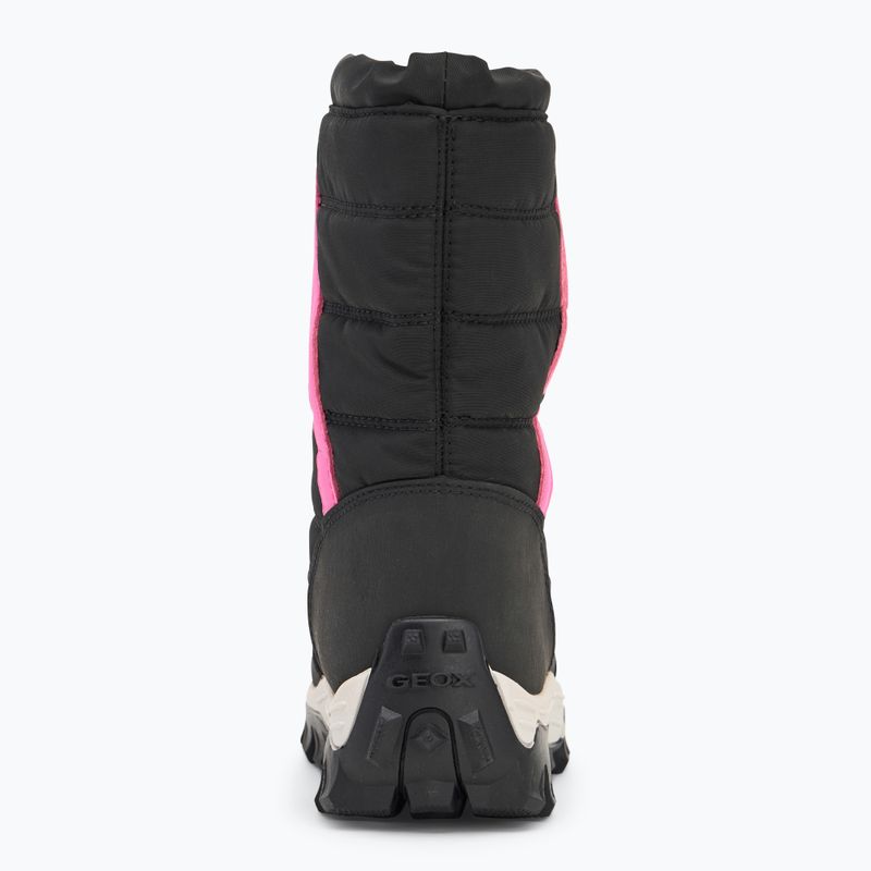 Детски ботуши за сняг Geox Himalaya ABX black / fuchsia 6