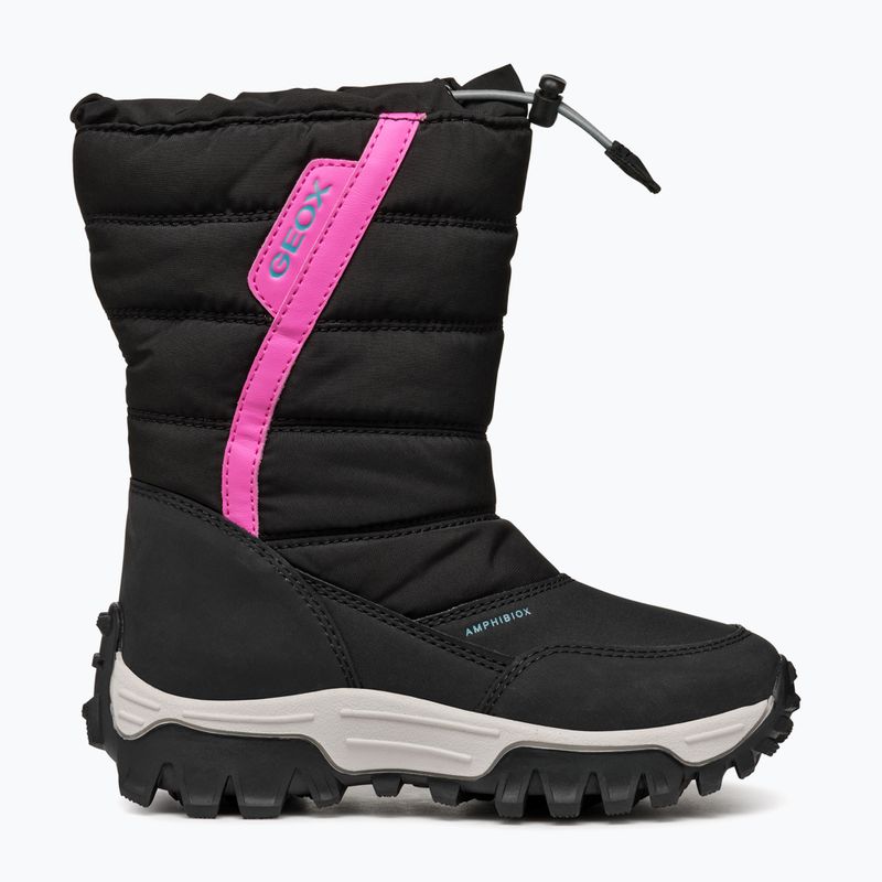 Детски ботуши за сняг Geox Himalaya ABX black / fuchsia 9