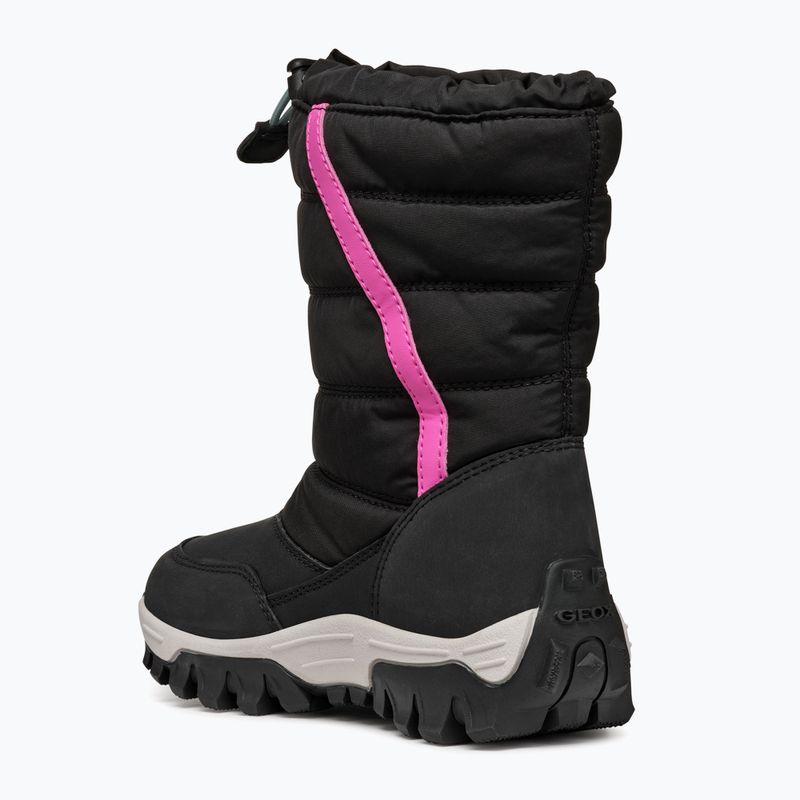 Детски ботуши за сняг Geox Himalaya ABX black / fuchsia 10