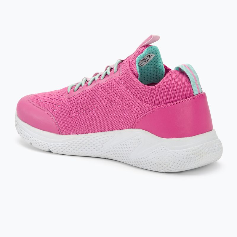 Младежки обувки Geox Sprintye fuchsia/watersea 3