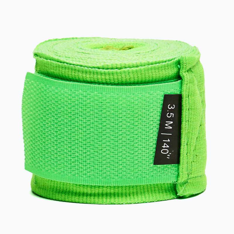 Боксьорски бандажи Leone 1947 350 cm verde fluo/fluo green 3
