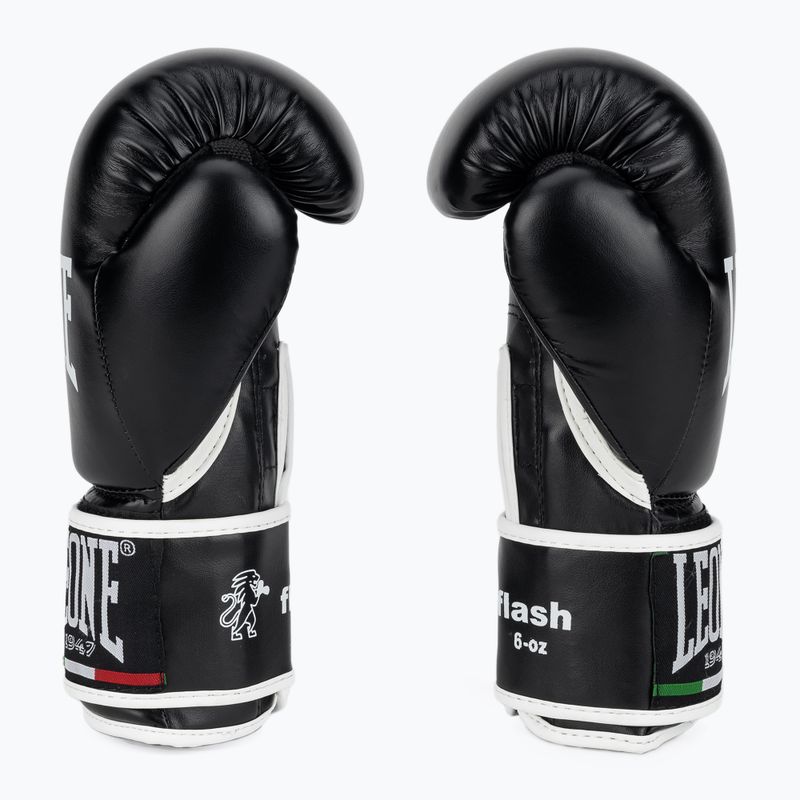 Детски боксови ръкавици LEONE 1947 Flash black 3