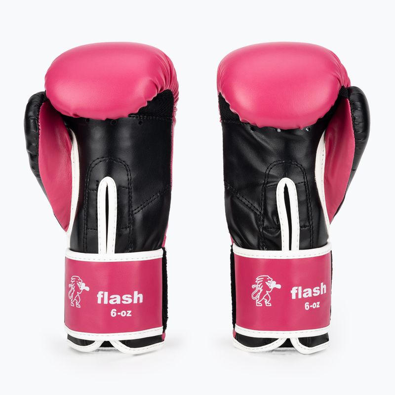 Детски боксови ръкавици LEONE 1947 Flash fuxia 2