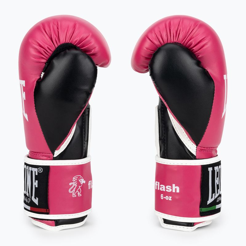 Детски боксови ръкавици LEONE 1947 Flash fuxia 4