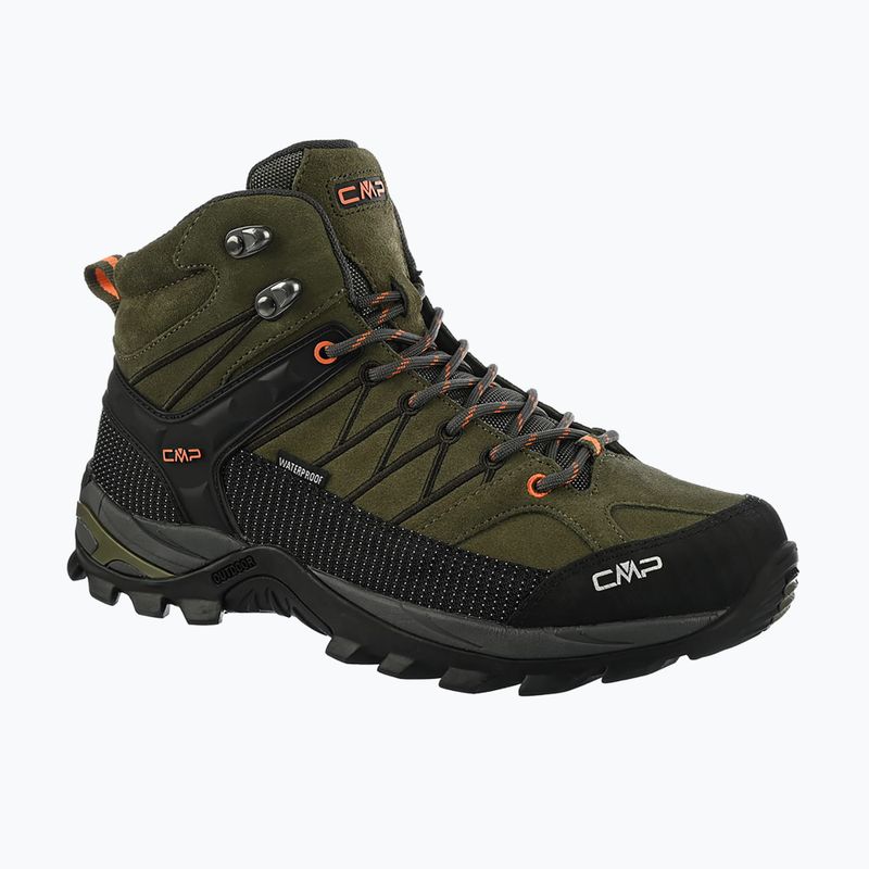 Мъжки туристически обувки CMP Rigel Mid Wp olive/flame