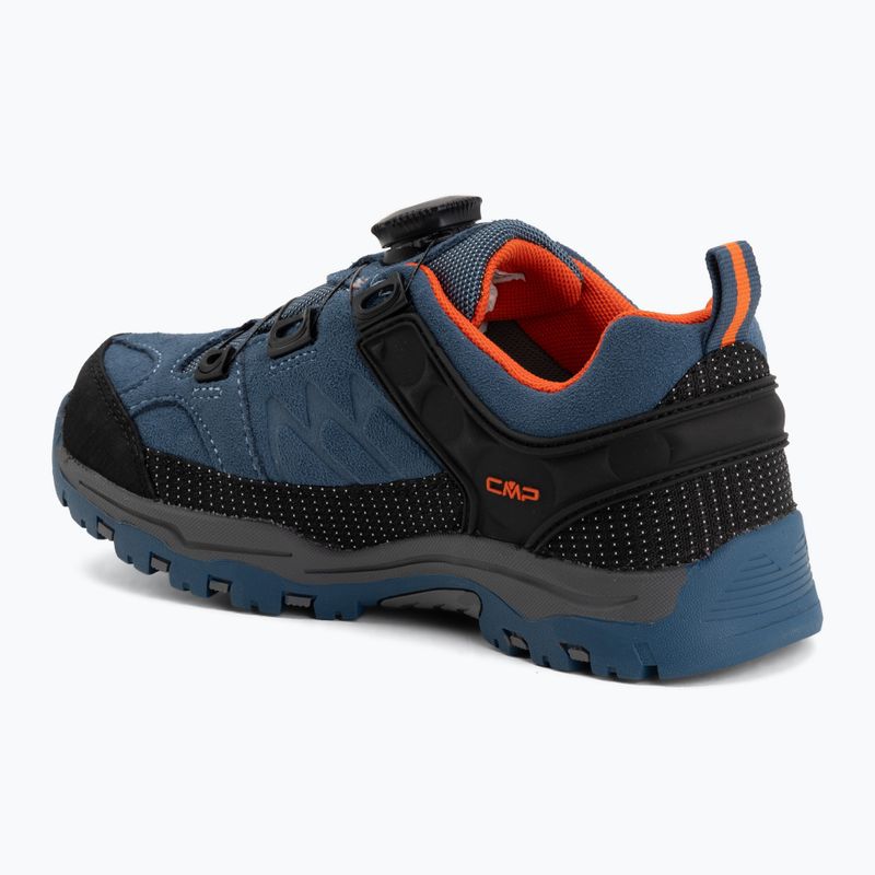 Детски обувки за трекинг CMP Kiruna Low FitGo Waterproof bluestone/arancio 3