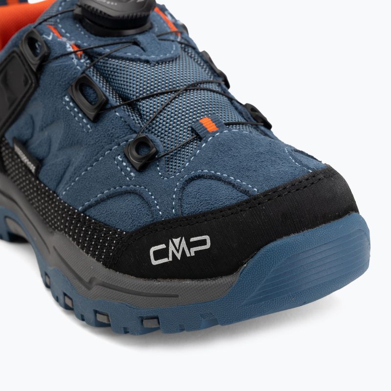 Детски обувки за трекинг CMP Kiruna Low FitGo Waterproof bluestone/arancio 7