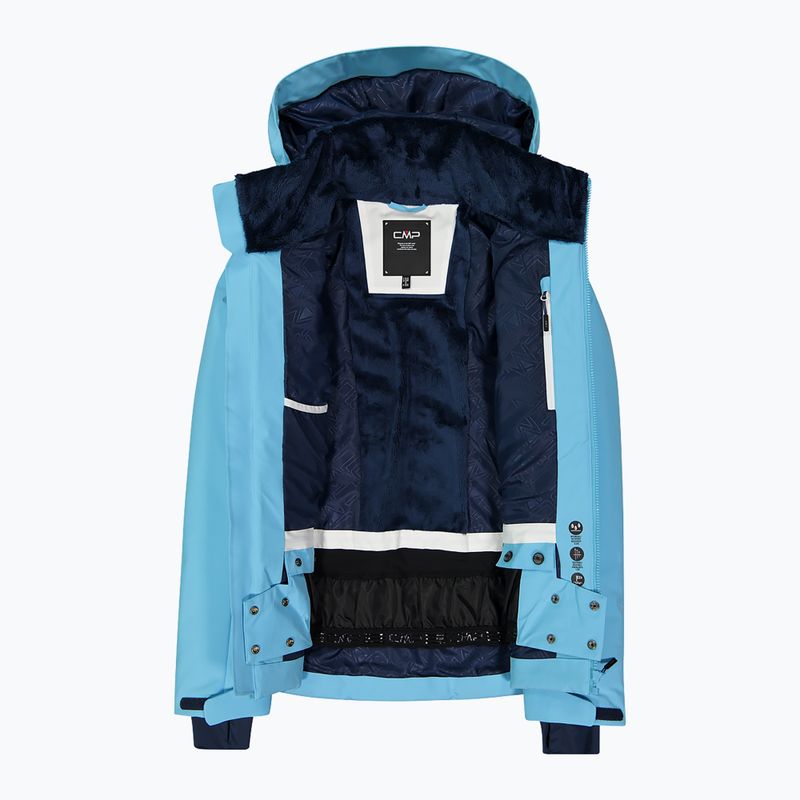 Дамско ски яке CMP 35W0166 Zip Hood topazio 4