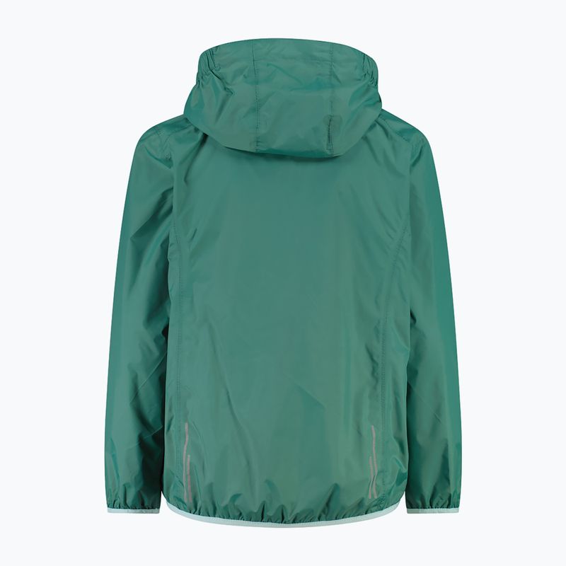 Детско яке за дъжд CMP 32X5795 Rain Fix Hood agave 2
