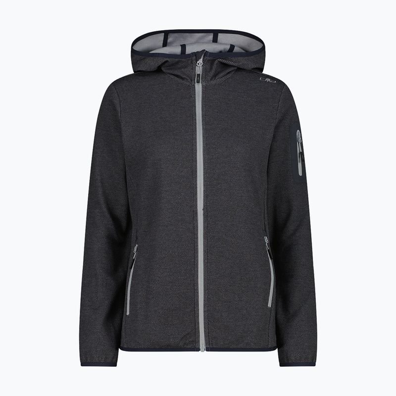 Дамски суитшърт за трекинг CMP 34H6376 Fix Hood nero/cemento 5
