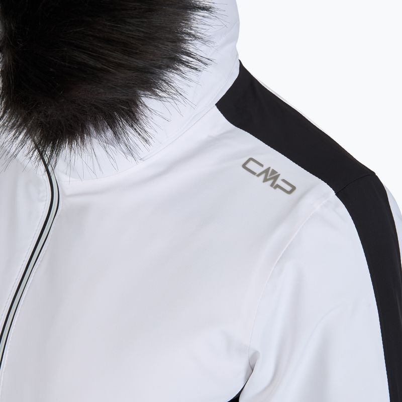 Дамско ски яке CMP 35W0246 Zip Hood Synthetic Fur bianco 3