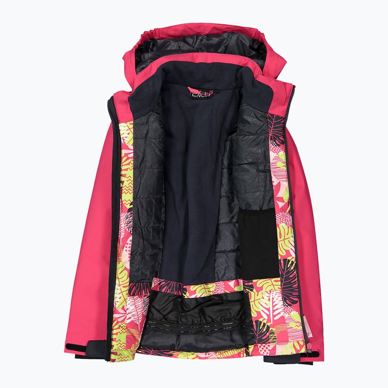 Детско ски яке CMP 39W2085 carmino/pink 4