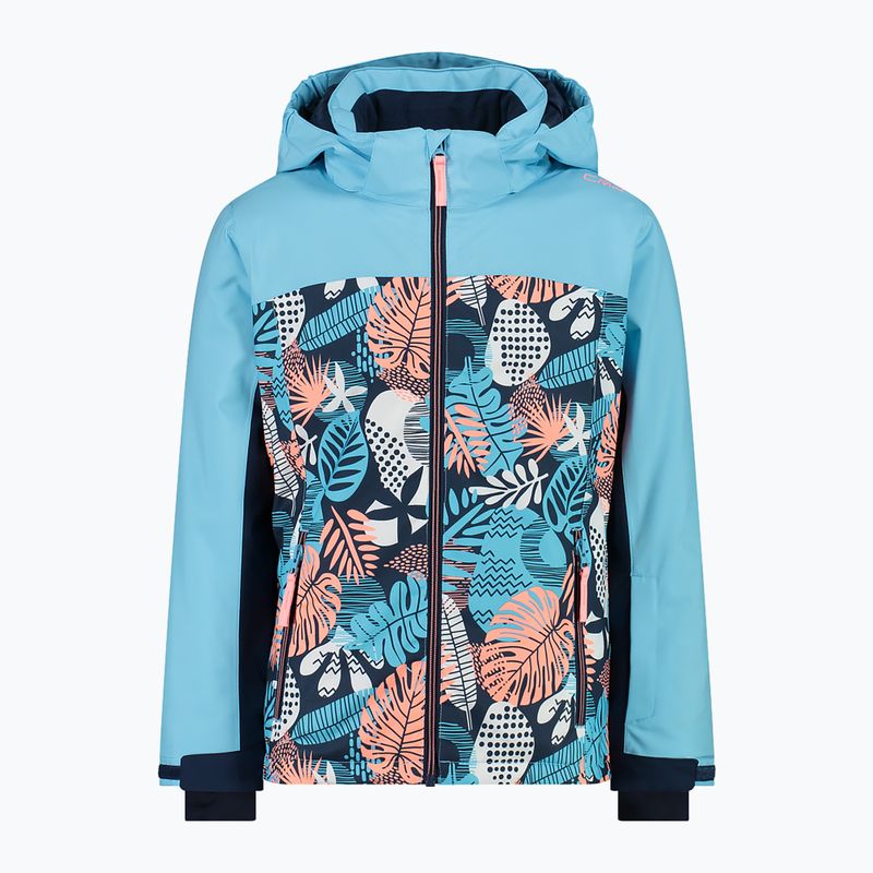 Детско ски яке CMP 39W2085 topazio/blue ink