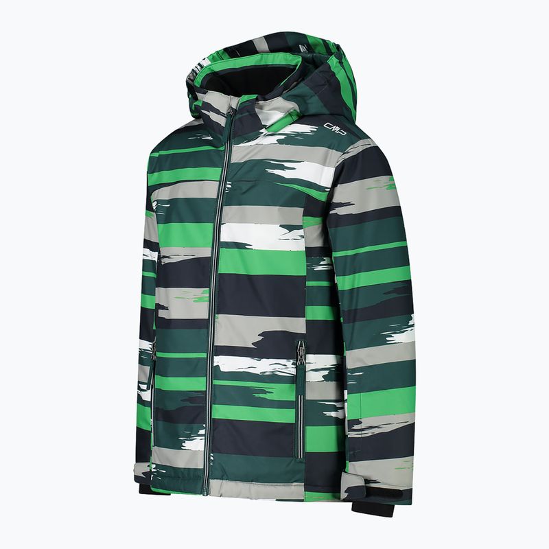 Детско ски яке CMP 39W1924 deep mint/alpine/grey 3