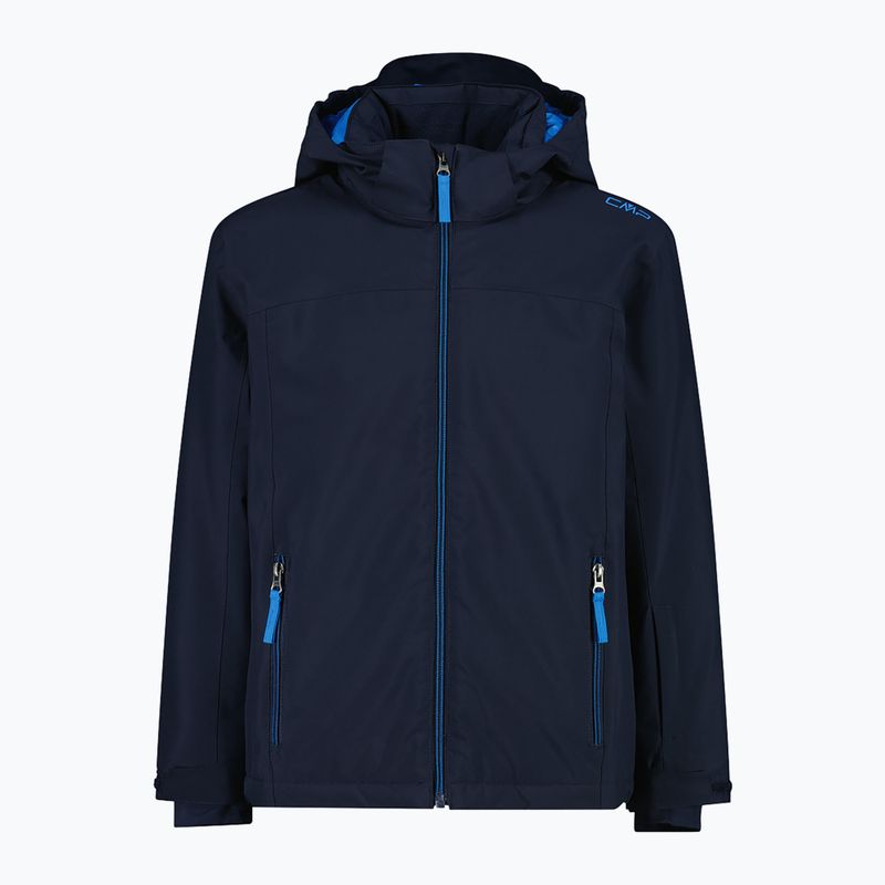Детско ски яке CMP 39W1924 black/blue/royal blue