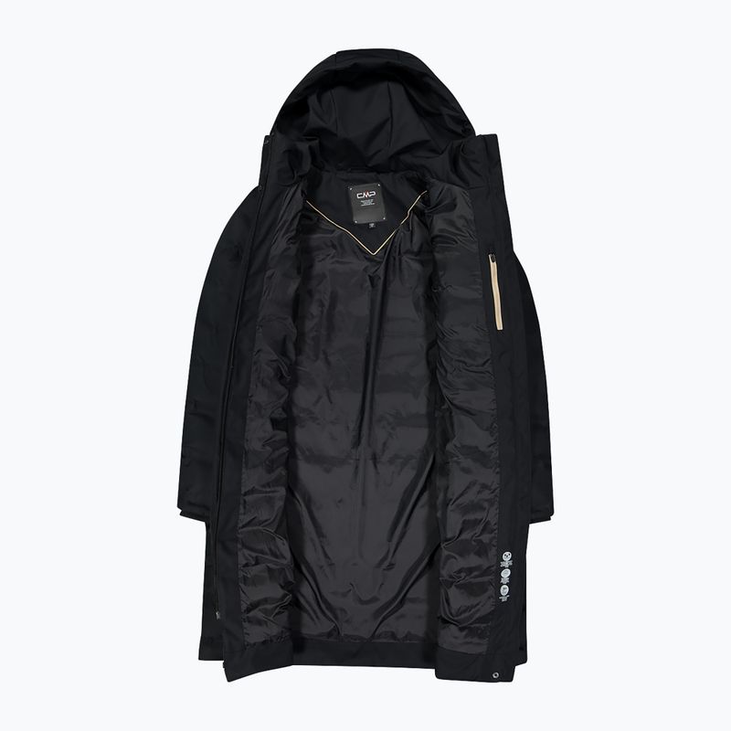 Дамско подплатено яке CMP 35K3676 Coat Fix Hood nero 4