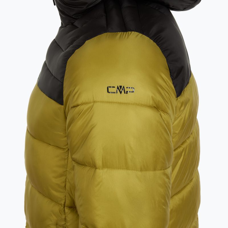Мъжко подплатено яке CMP 35K3747 Fix Hood golden green 3