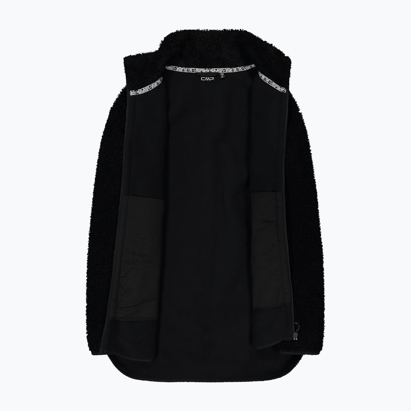 Дамско палто CMP 35P3846 Long Teddy Highloft nero 4