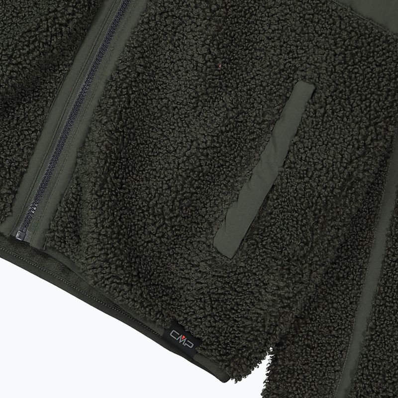 Мъжко яке CMP 35P3877 Teddy Highloft forest 4