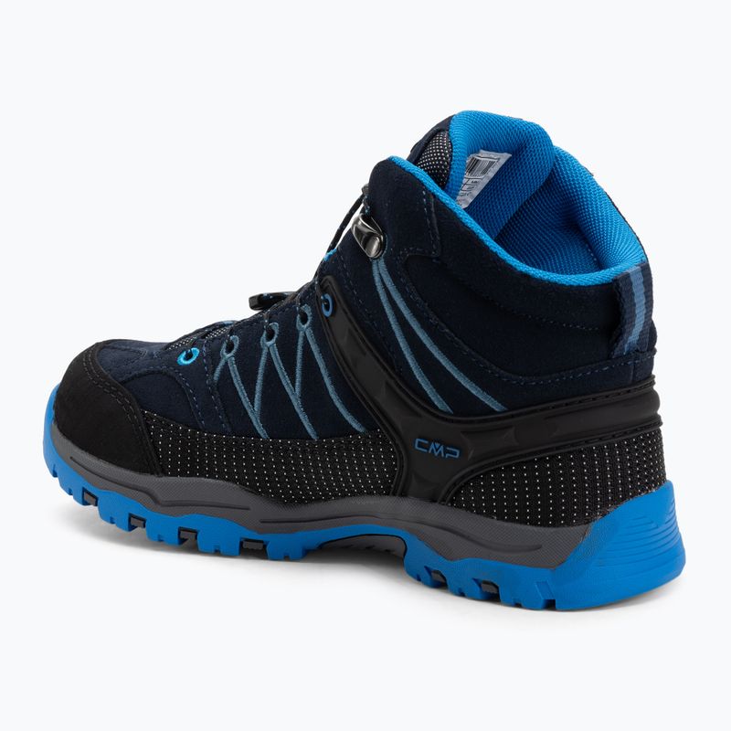 Детски туристически обувки CMP Rigel Mid Wp b.blue/bluestone/royal blue 3