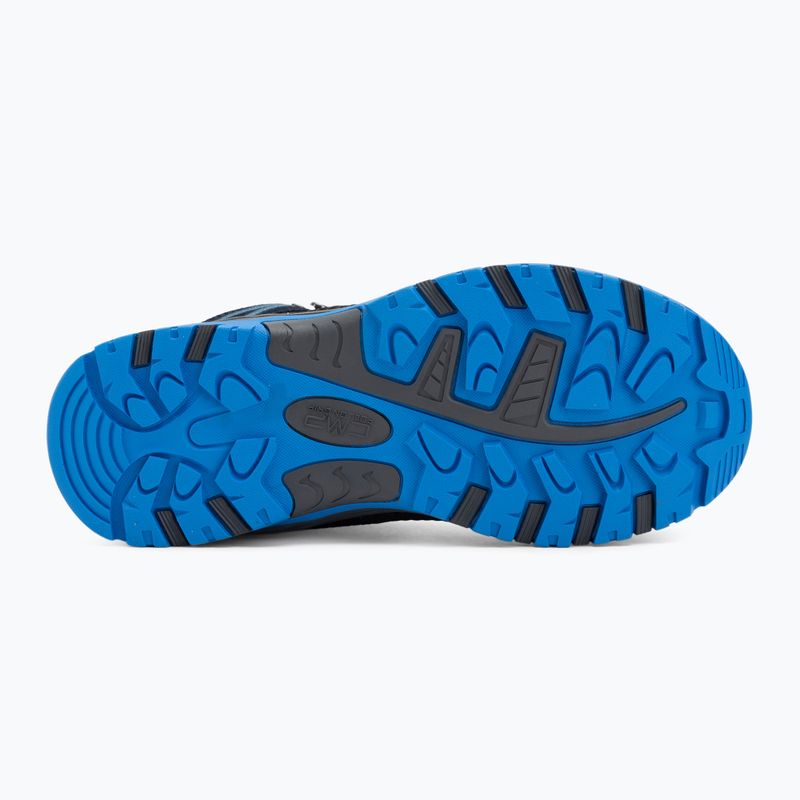 Детски туристически обувки CMP Rigel Mid Wp b.blue/bluestone/royal blue 4