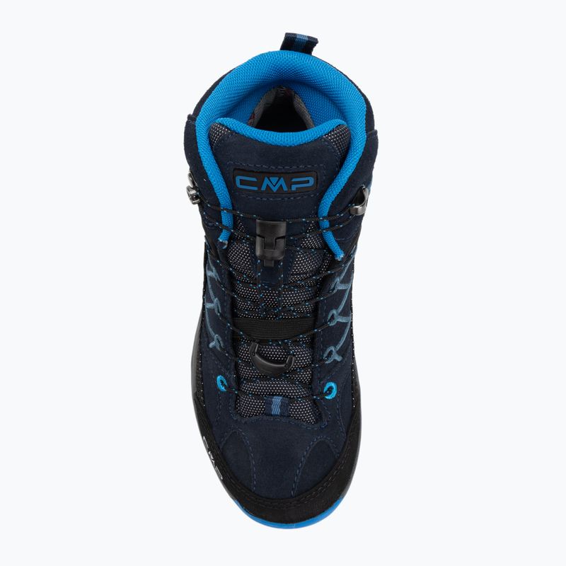 Детски туристически обувки CMP Rigel Mid Wp b.blue/bluestone/royal blue 5
