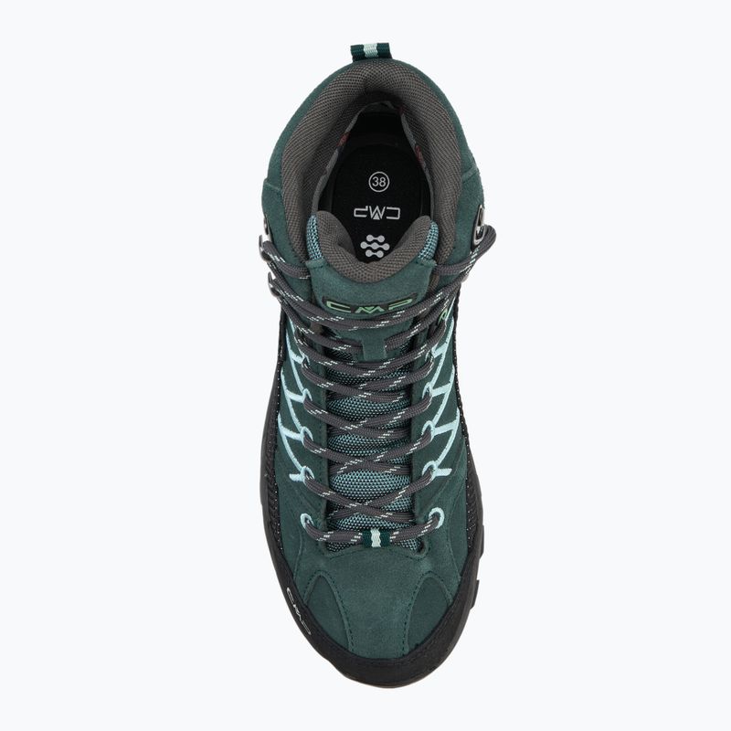 Дамски обувки за трекинг CMP Rigel Mid Wp trek green/jade 5