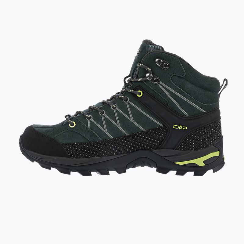 Мъжки туристически обувки CMP Rigel Mid Wp Trek Green/Apple 10
