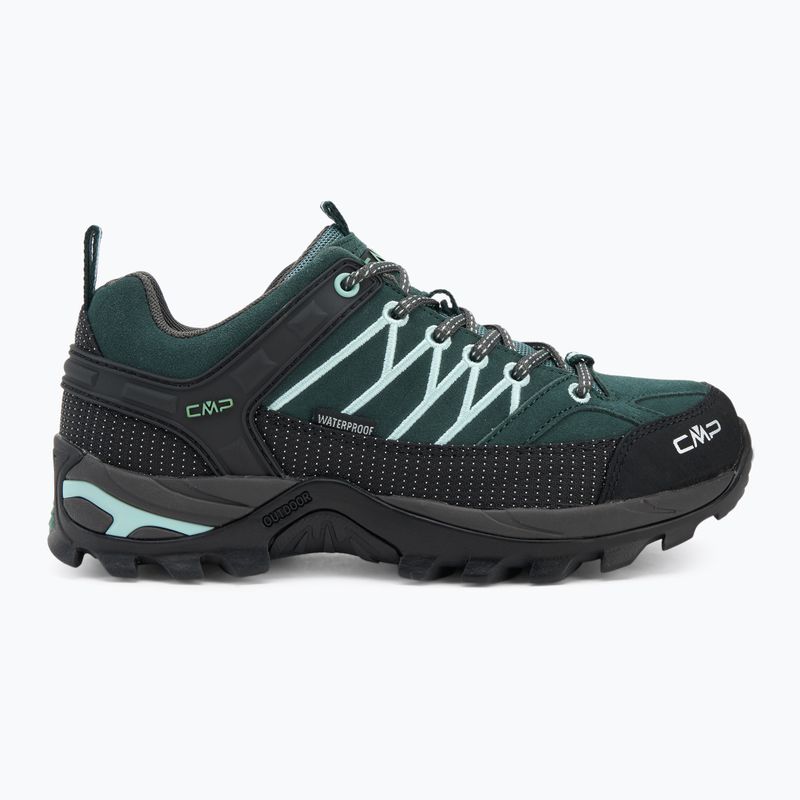 Дамски туристически обувки CMP Rigel Low Wp trek green/jade 2