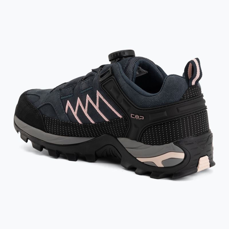 Дамски обувки за трекинг CMP Rigel Low Wp Antracite/Rose 3