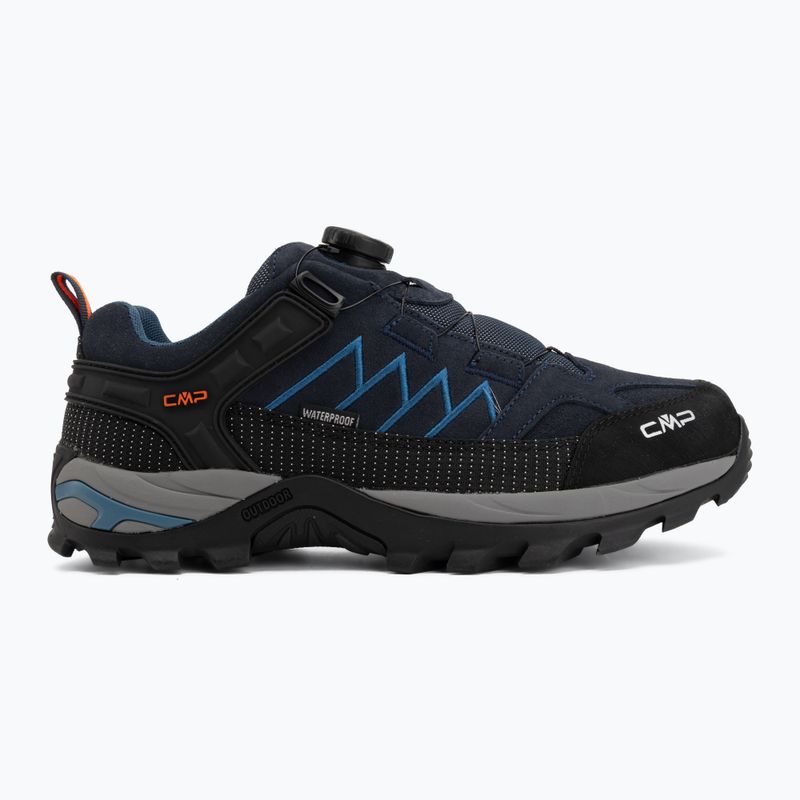 Мъжки обувки за трекинг CMP Rigel Low Fitgo Wp b.blue/flash orange 2