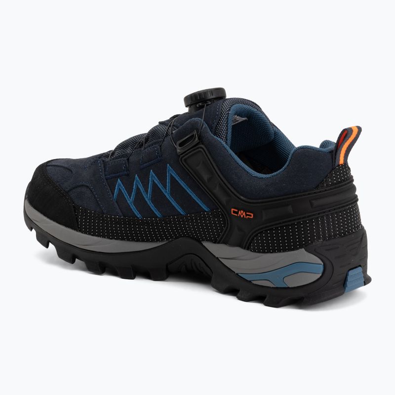 Мъжки обувки за трекинг CMP Rigel Low Fitgo Wp b.blue/flash orange 3