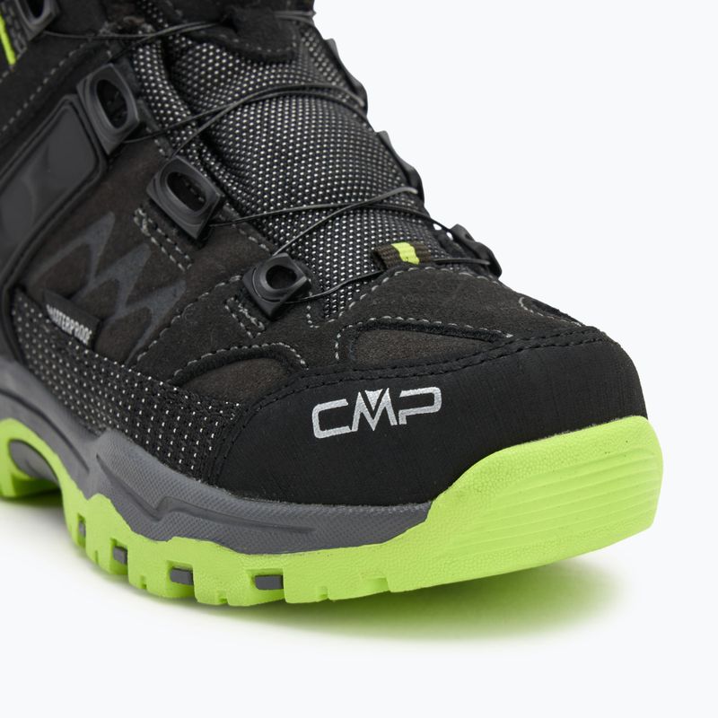 Детски обувки за трекинг CMP Kiruna Mid Fitgo Fleece Wp piombo/acido 7