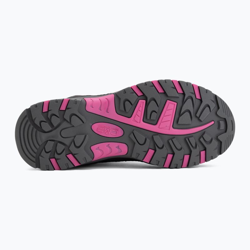 Детски обувки за трекинг CMP Kiruna Mid Fitgo Fleece Wp antracite/festival 4