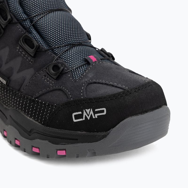 Детски обувки за трекинг CMP Kiruna Mid Fitgo Fleece Wp antracite/festival 7