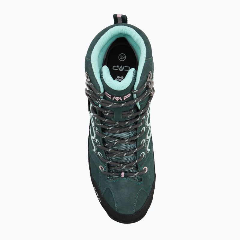 Дамски обувки за трекинг CMP Moon Mid WP trek/green/pink 5