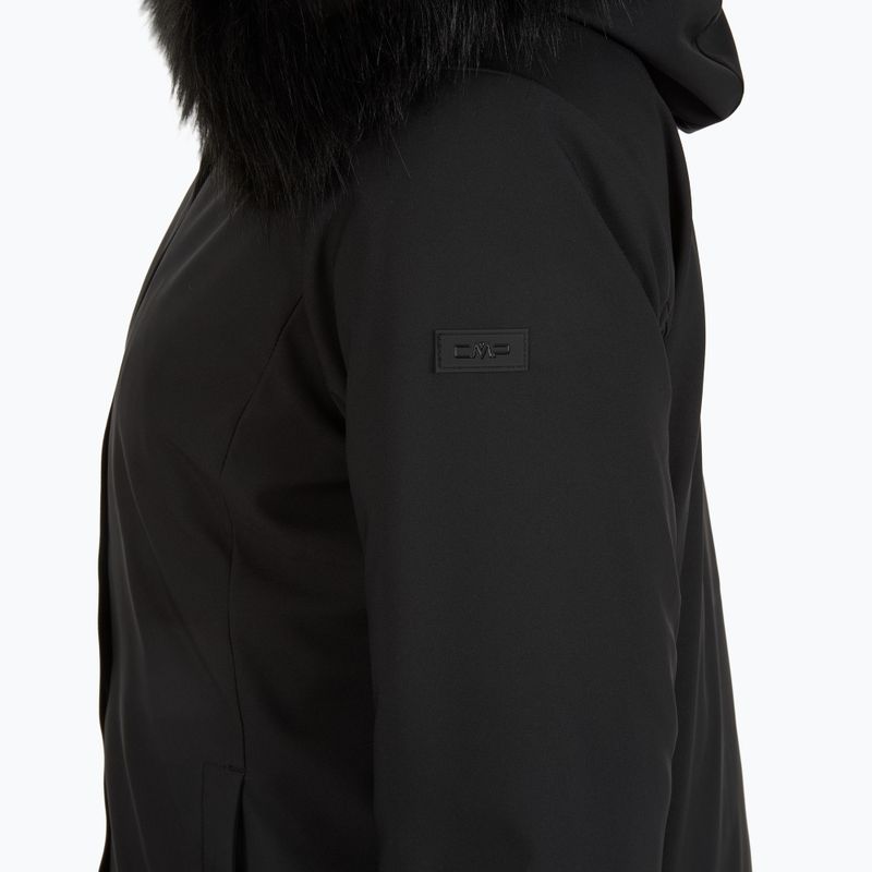 Дамско подплатено яке CMP 35K3626F Zip Hood Synthetic Fur nero 3