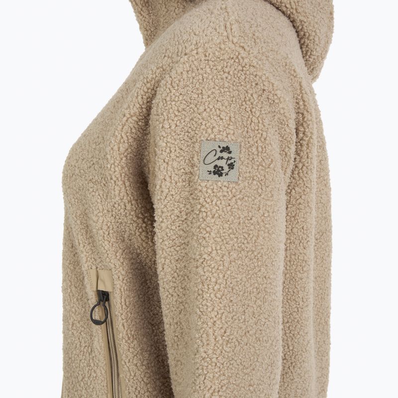 Дамски суитшърт CMP 35P3856 Long Teddy Highloft cookie 3