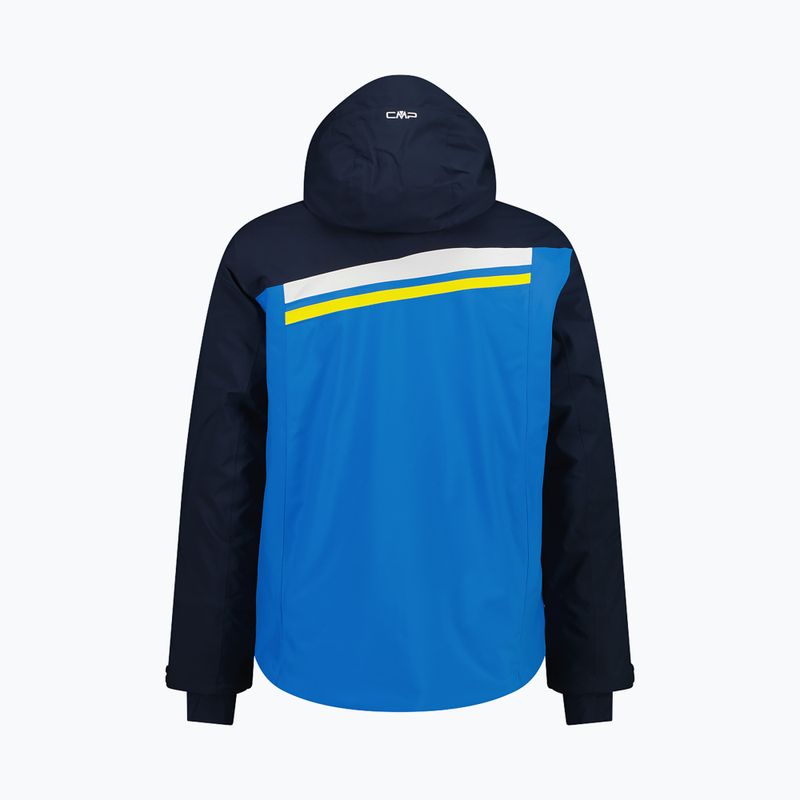 Мъжко ски яке CMP 35W0017 Zip Hood royal blue 2