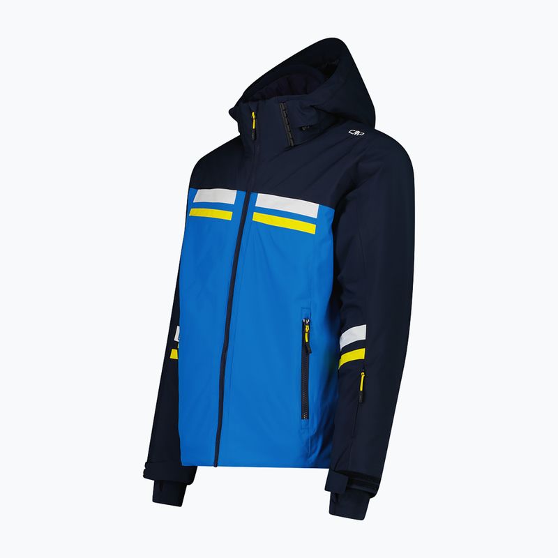 Мъжко ски яке CMP 35W0017 Zip Hood royal blue 3