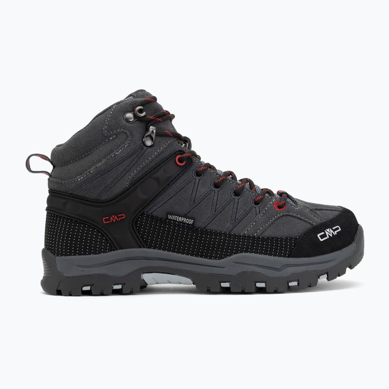 Юношески обувки за трекинг CMP Rigel Mid Wp grey/ferrari 2
