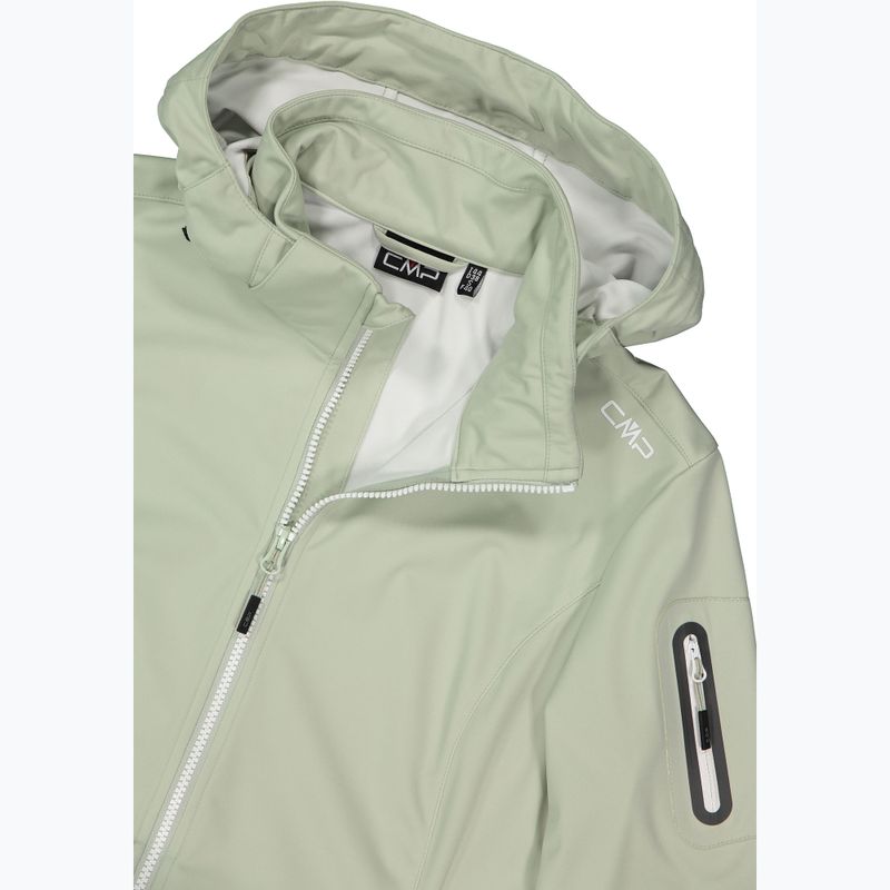 Дамско софтшел яке CMP 39A5016 Zip Hood pistacchio 5