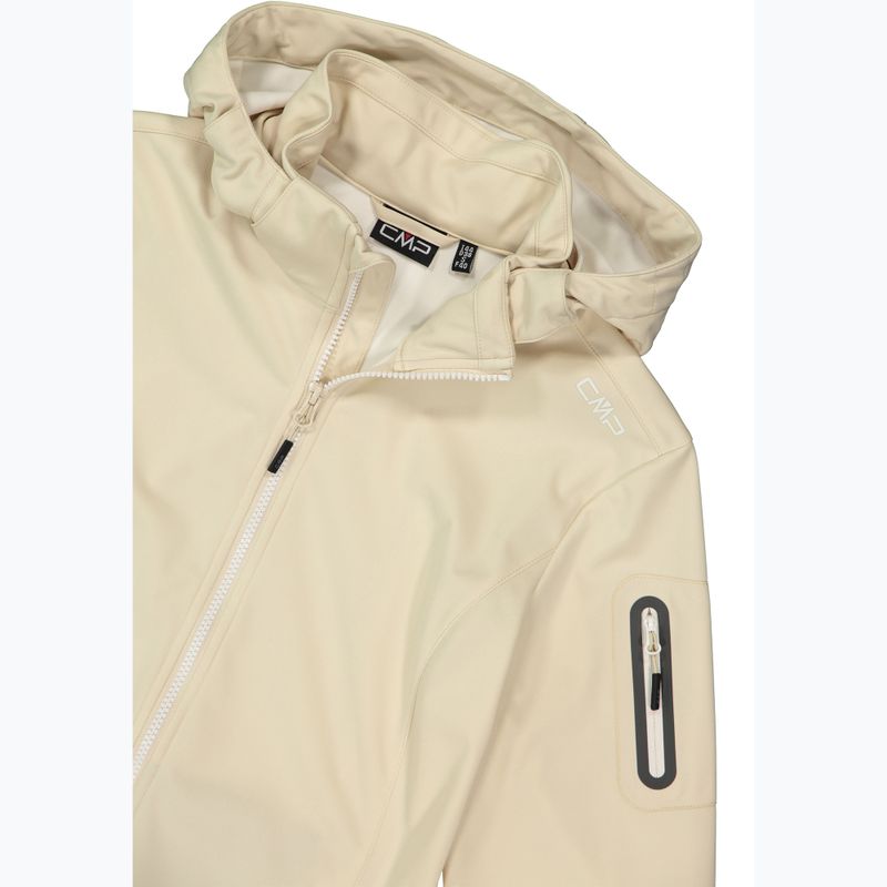 Дамско софтшел яке CMP 39A5016 Zip Hood cream 5