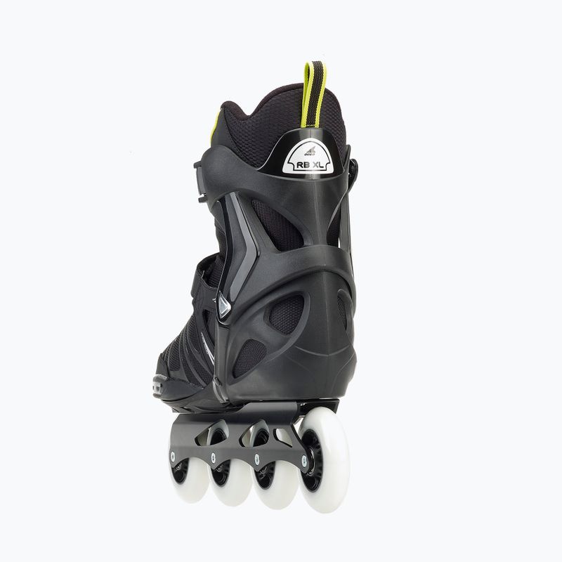 Мъжки ролкови кънки Rollerblade RB XL черни/жълти 5